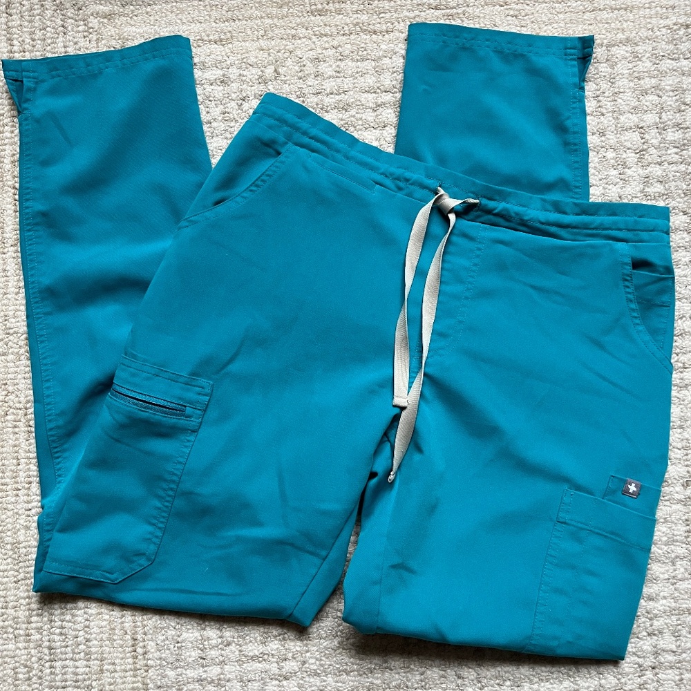 Figs Teal Scrubs S